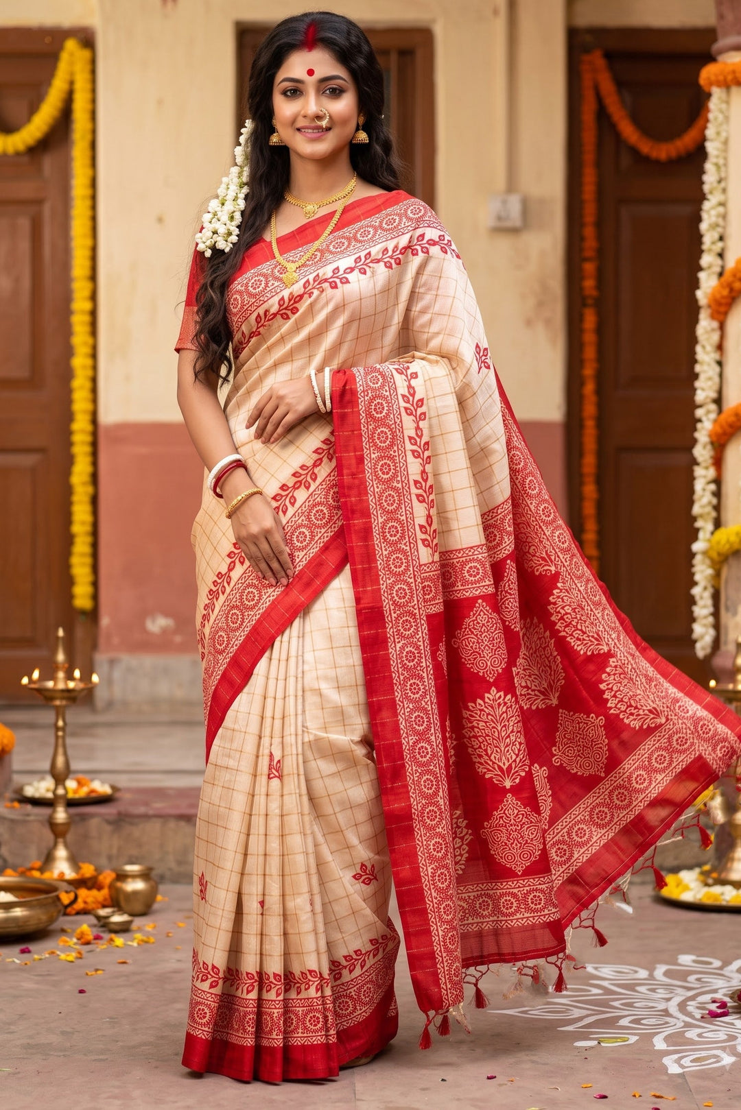 Sucharita -Semi Tussar Silk Saree
