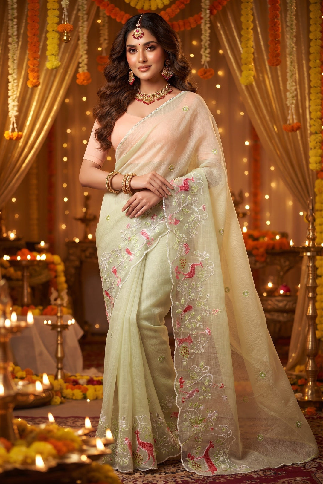 Serena Grace Kota Doriya Saree