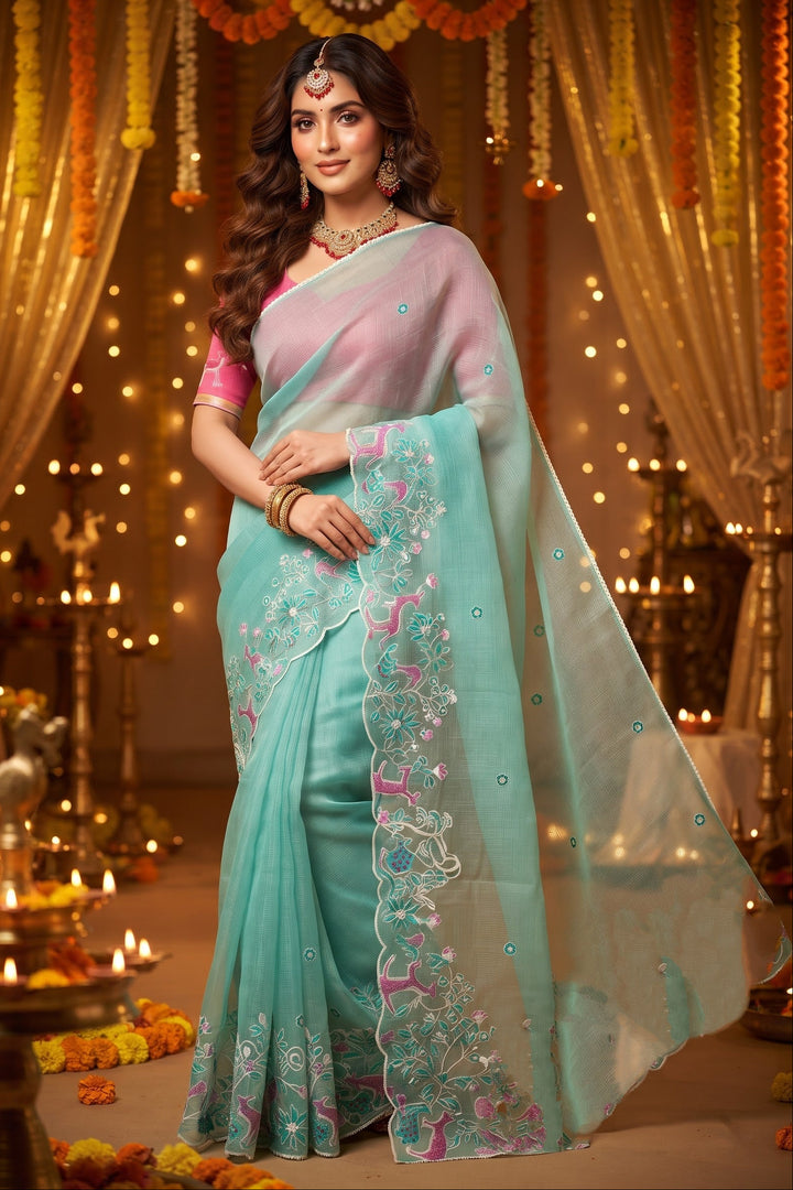 Serena Grace Kota Doriya Saree