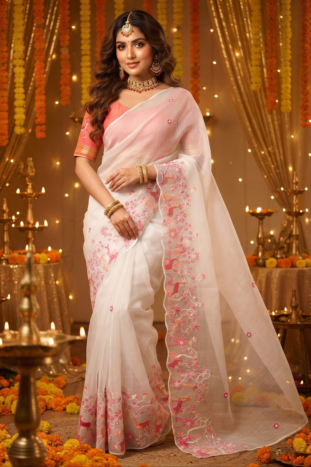 Serena Grace Kota Doriya Saree