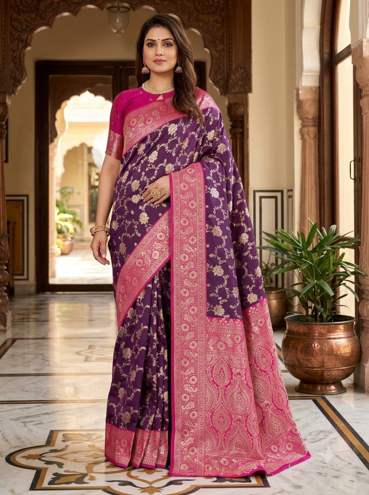 Rajvanshi Designer Banarasi Silk Saree