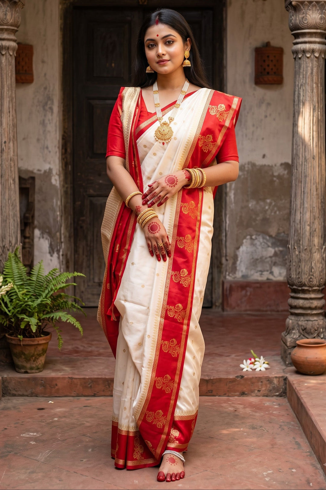 Debadrita (দেবাদৃতা) Gorod Silk Saree