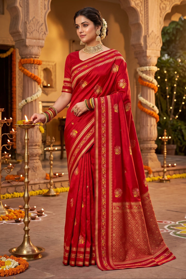 Fairytale Moment Khadi Silk Saree