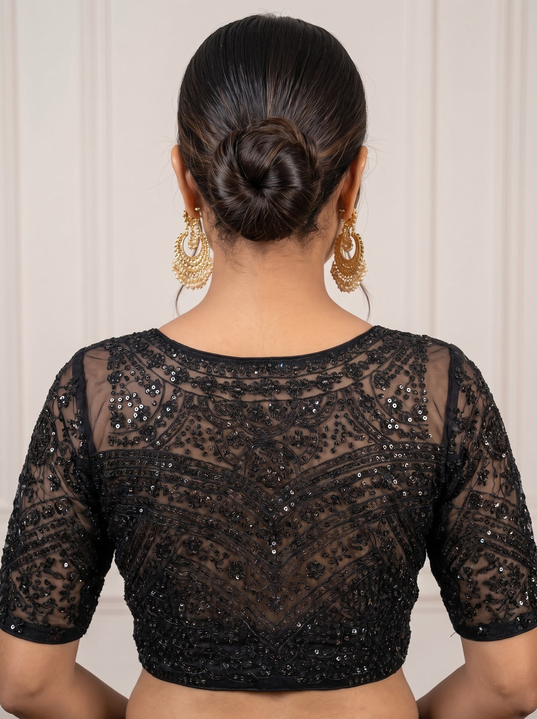 The Celestial Legacy – Designer Organza Blouse