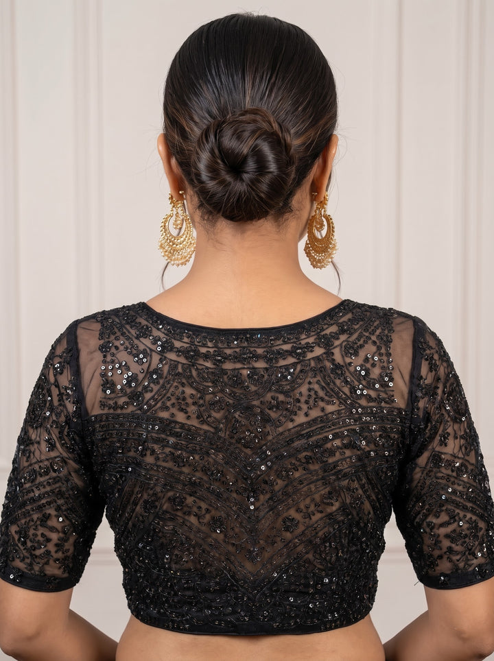The Celestial Legacy – Designer Organza Blouse