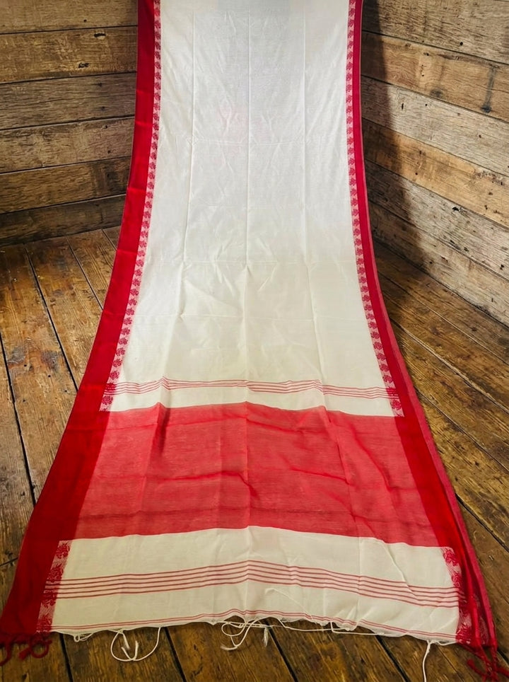 Sharad Roop(শারদরূপ) Khadi Cotton Saree