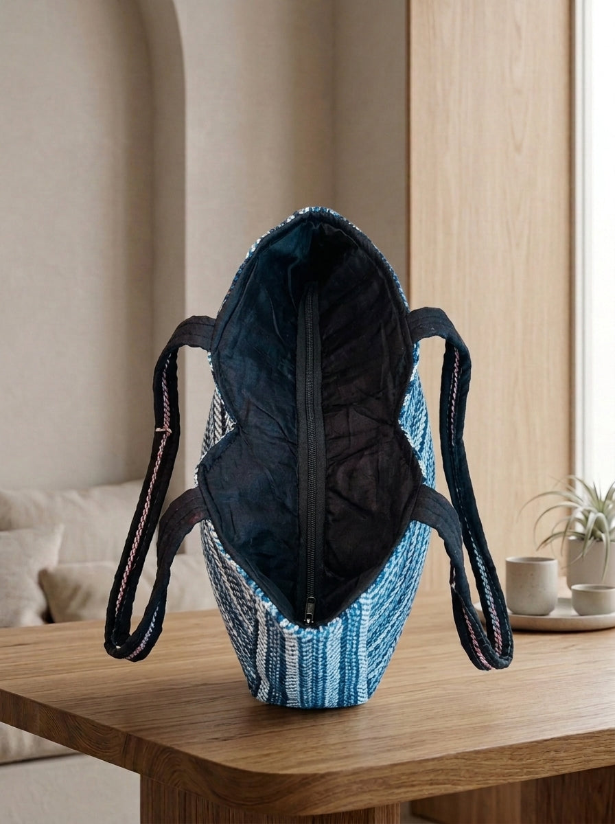 Woven Reverie – Handcrafted Tote Bag