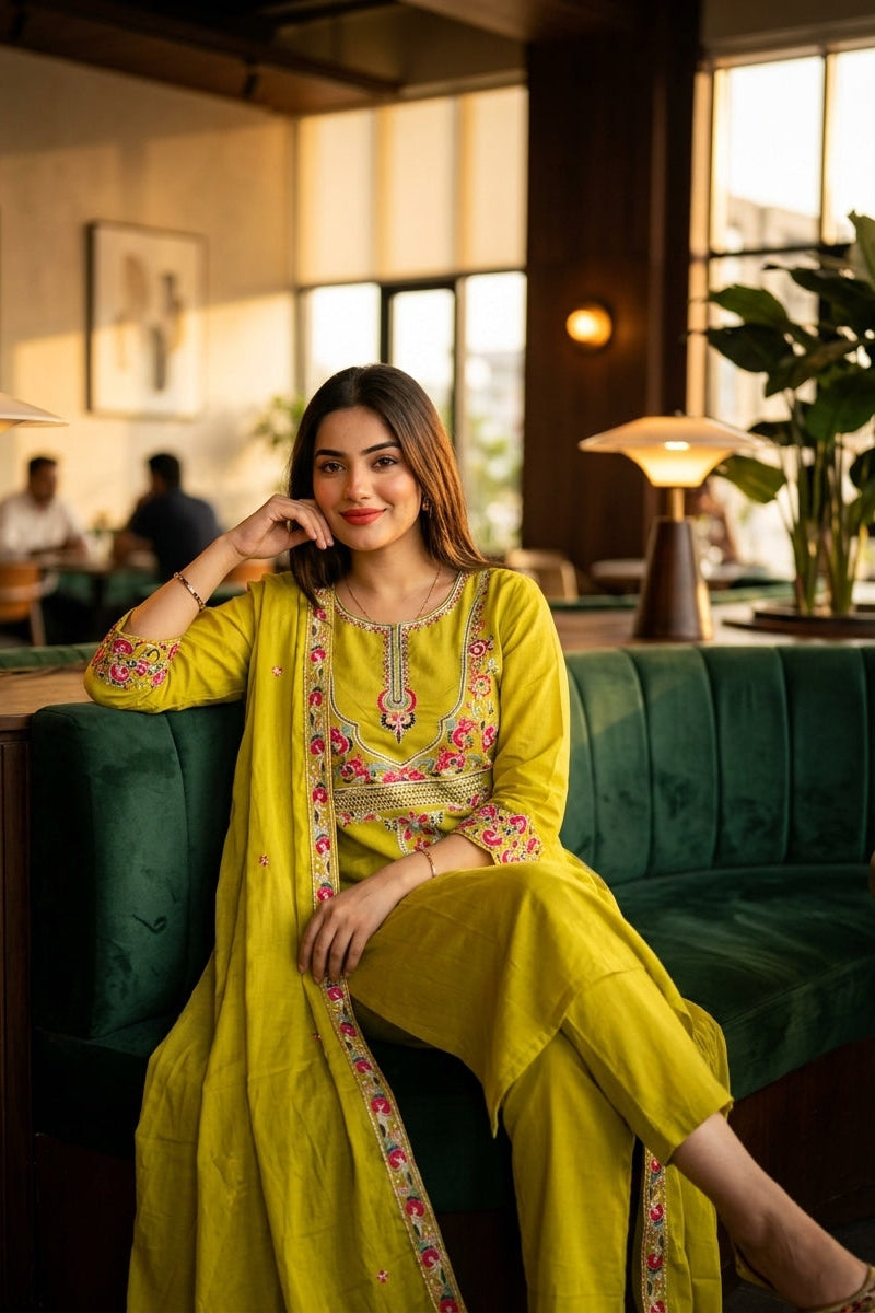 Remain Classic Cotton Kurti Set