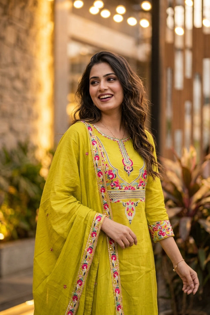 Remain Classic Cotton Kurti Set