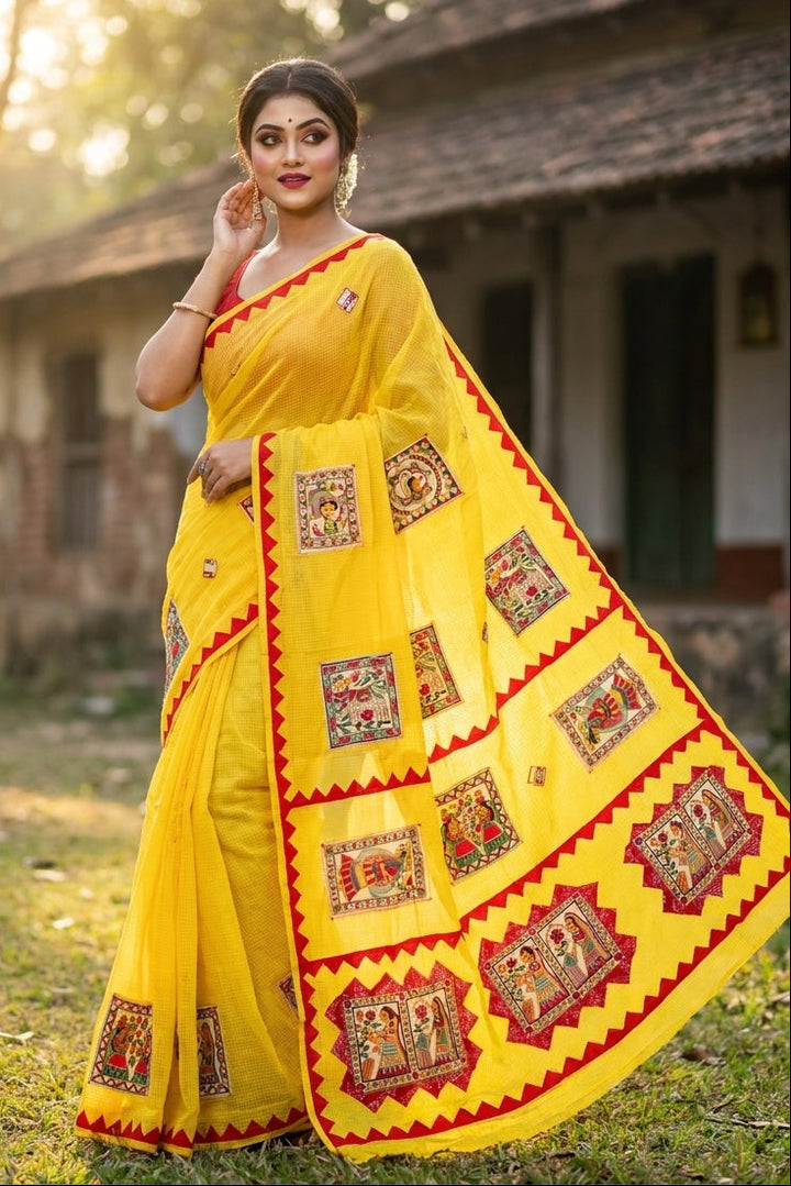 Madhubani Maya Kota Saree