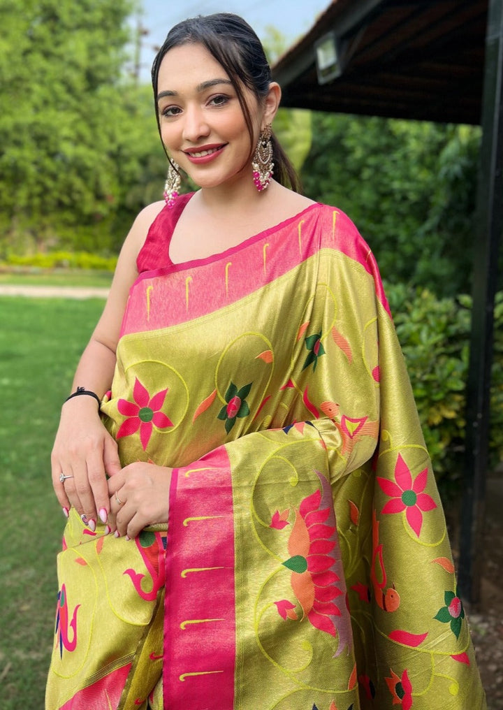 Pushkar - A luxurious Paithani Saree