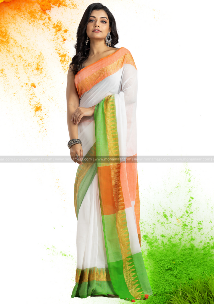Independence Day Special (I Love My India) Saree