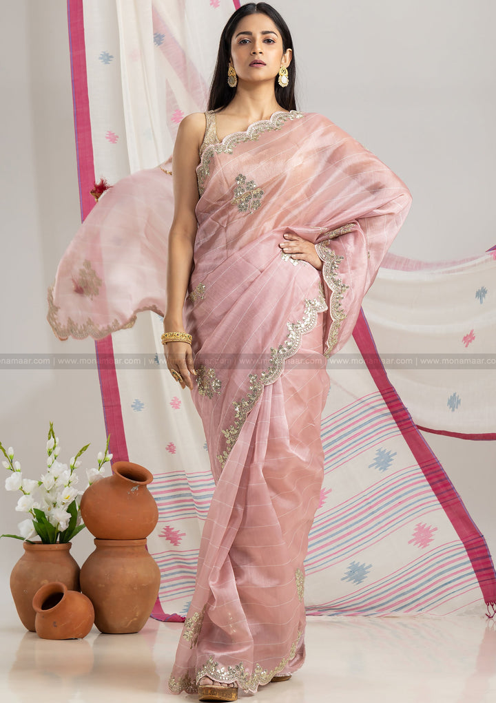 Designer Organza Saree