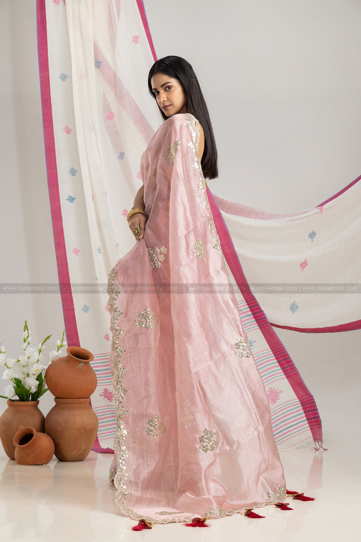 Designer Organza Saree