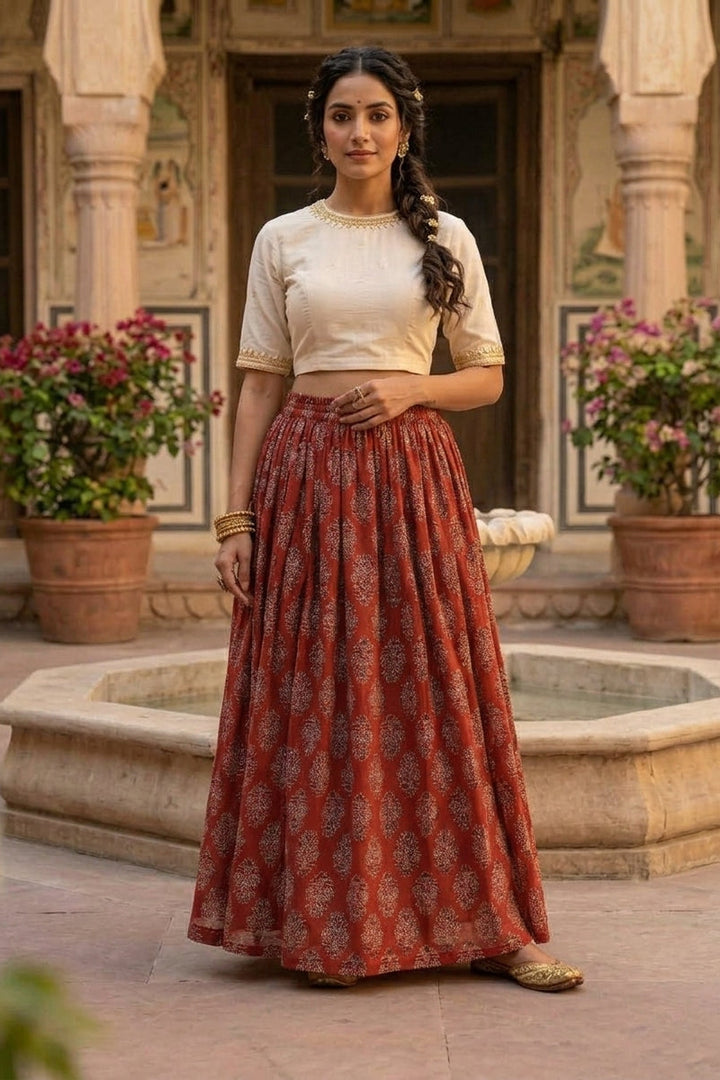 Wild Aura Maxi Skirt