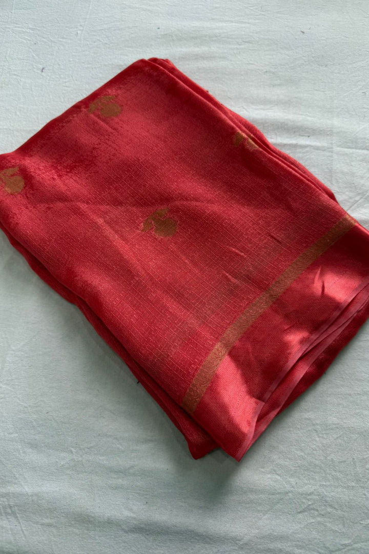 Ripples of Meghna Jute Viscose Saree
