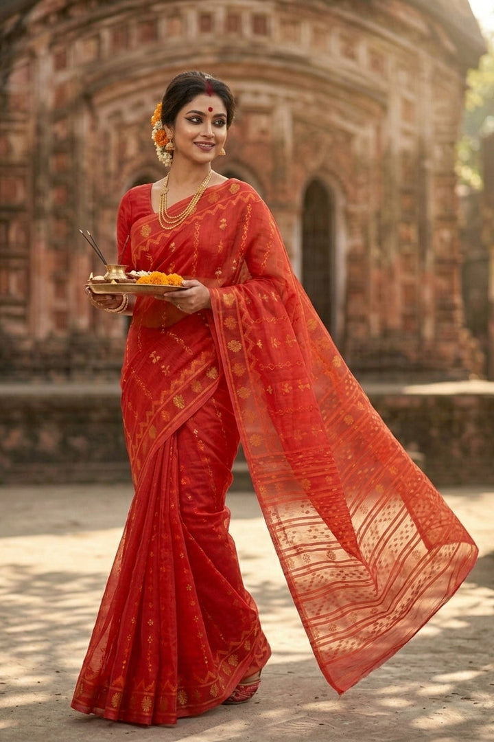 Nabanita Bengal Jamdani Saree