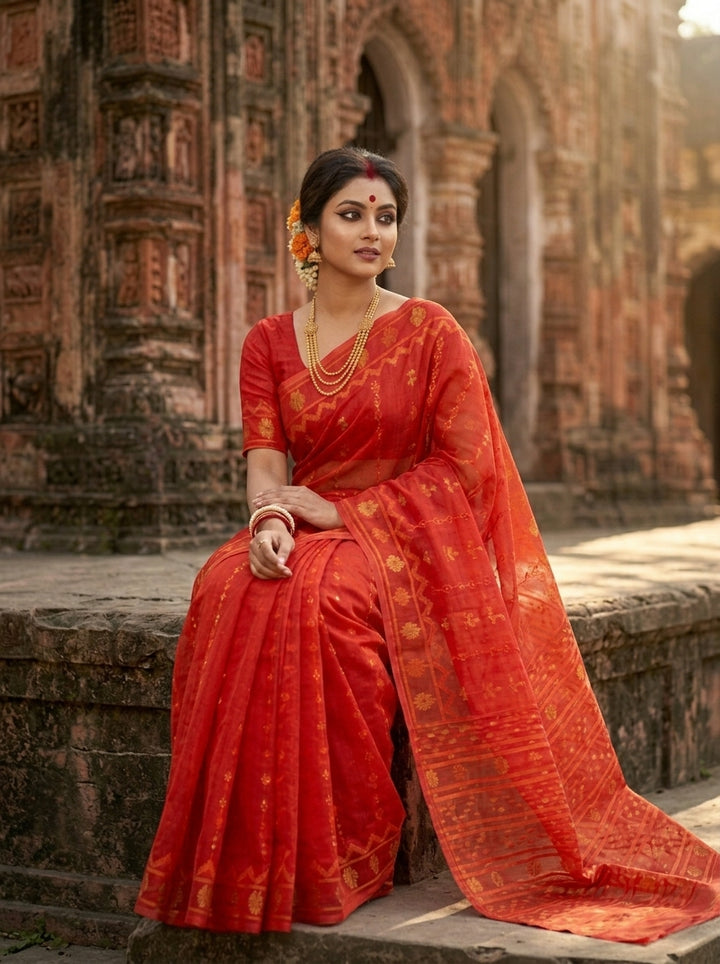 Nabanita Bengal Jamdani Saree