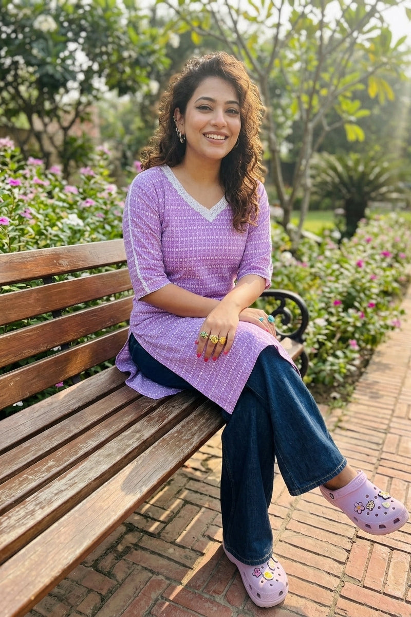 Classic Muse Cotton Kurti
