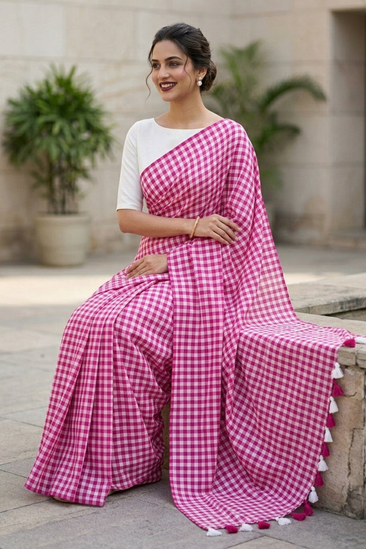 Gamcha Golpo Cotton Saree