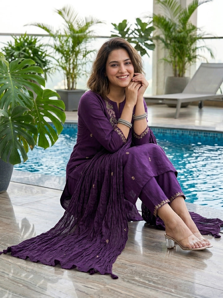 Meherbaan Cotton Kurti Set