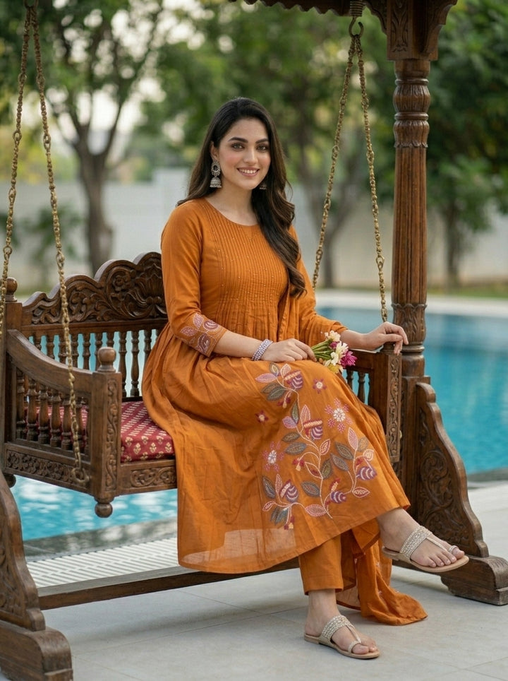 ELARA ETHNIC Set(Kurti Set)