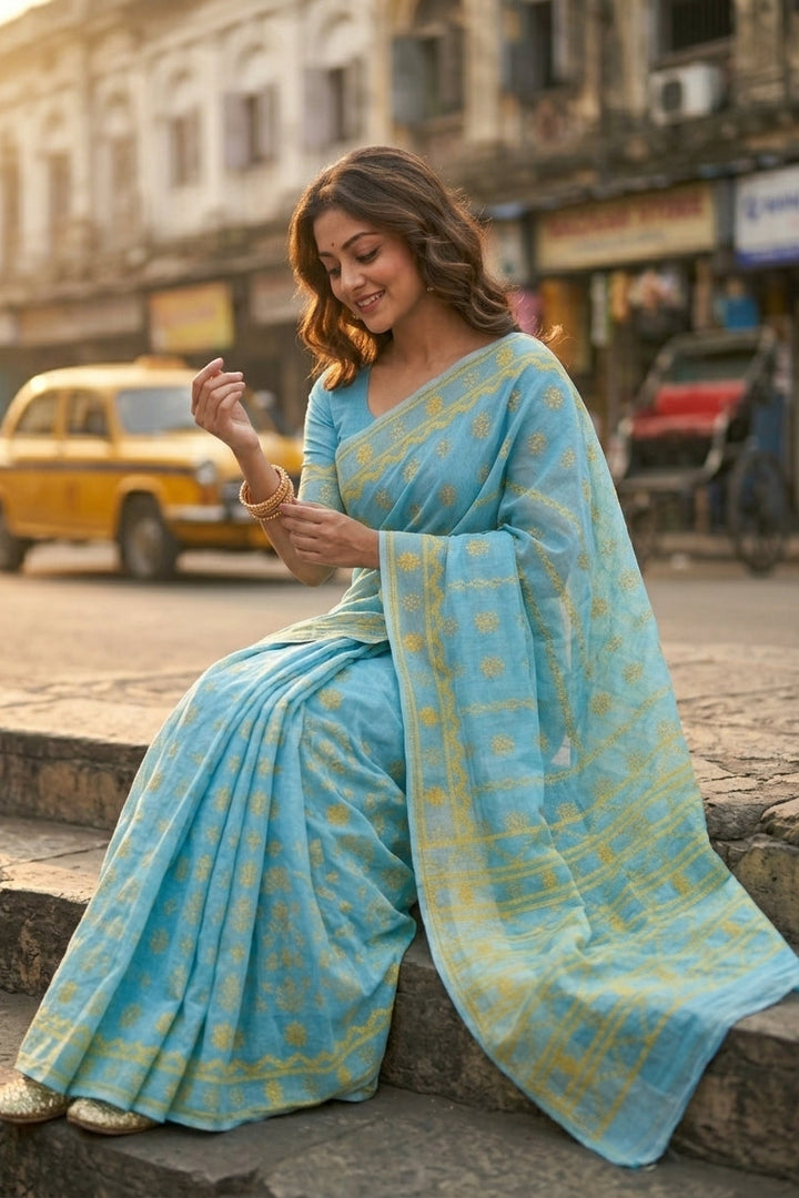 Nabanita Bengal Jamdani Saree