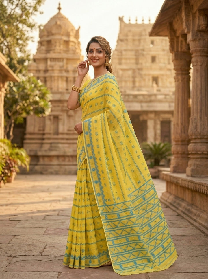Nabanita Bengal Jamdani Saree