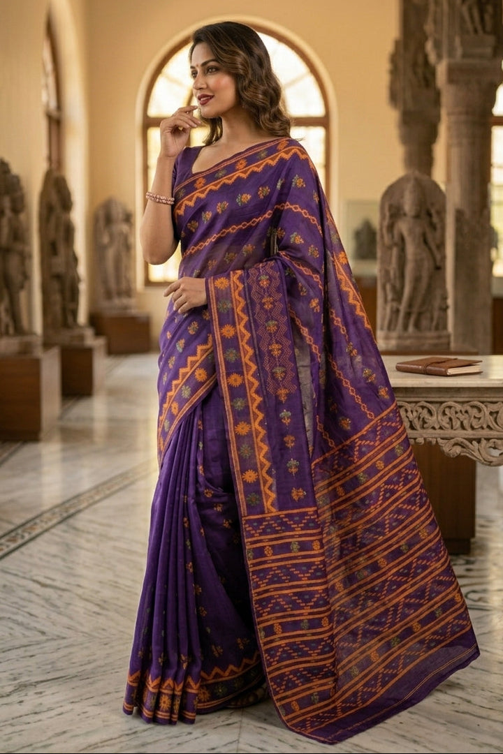 Nabanita Bengal Jamdani Saree