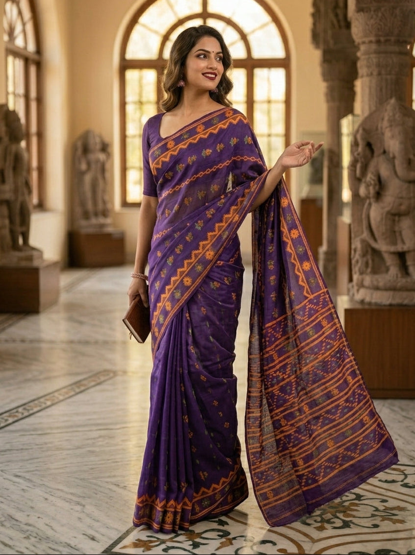 Nabanita Bengal Jamdani Saree