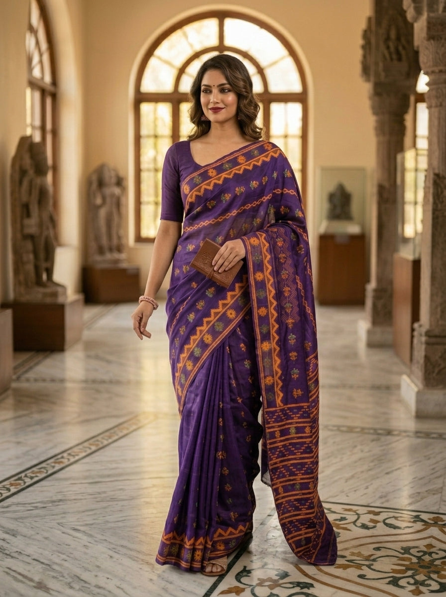 Nabanita Bengal Jamdani Saree