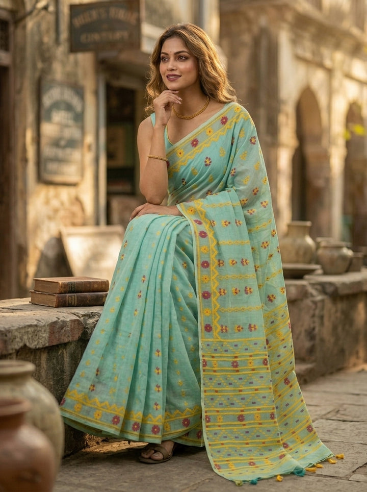 Nabanita Bengal Jamdani Saree