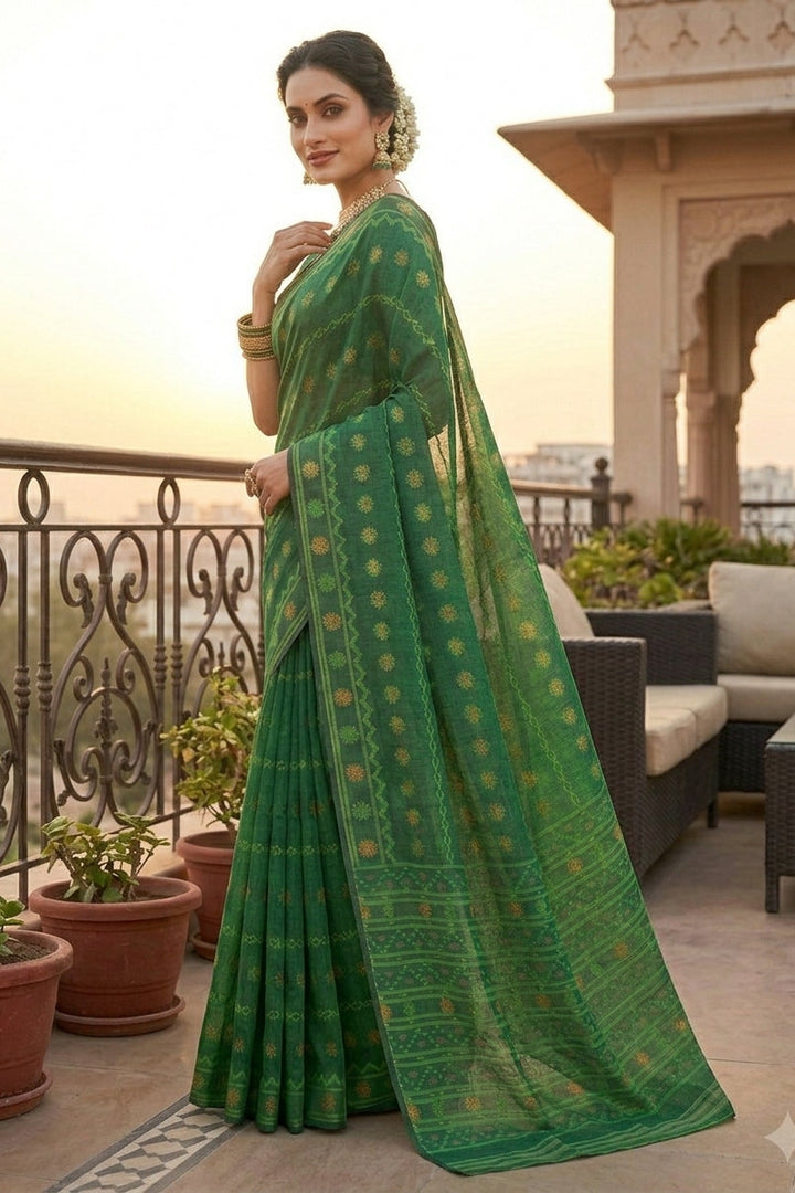 Nabanita Bengal Jamdani Saree