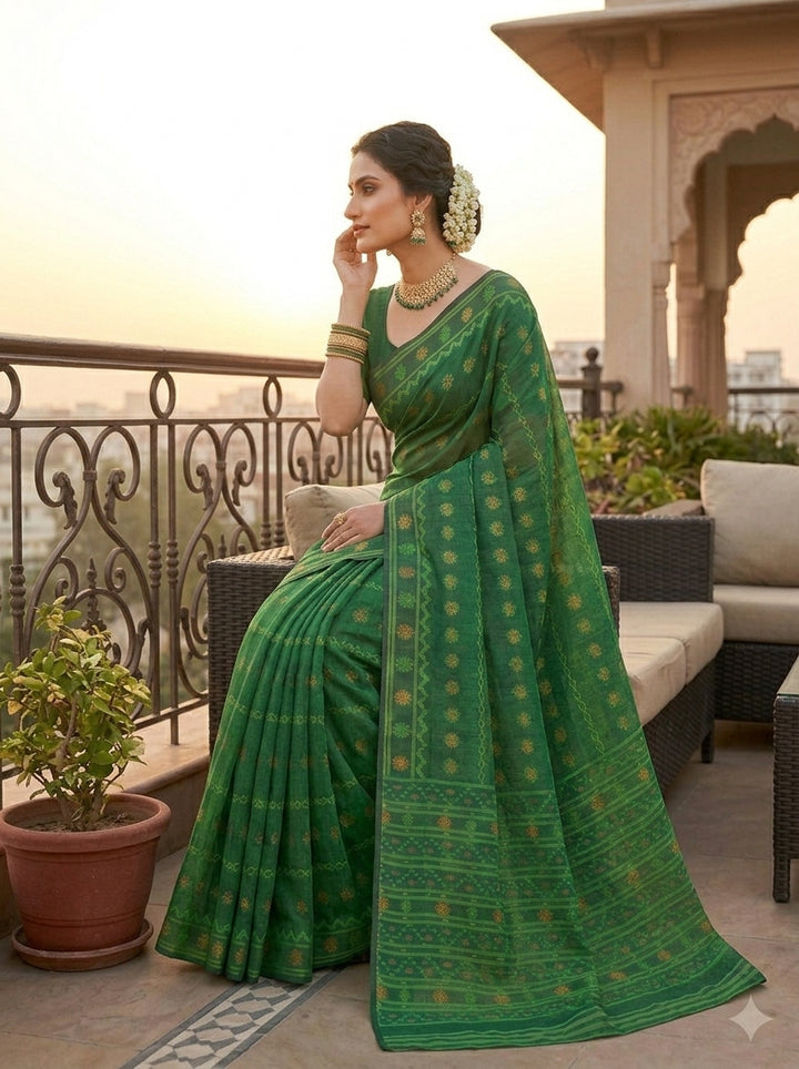 Nabanita Bengal Jamdani Saree