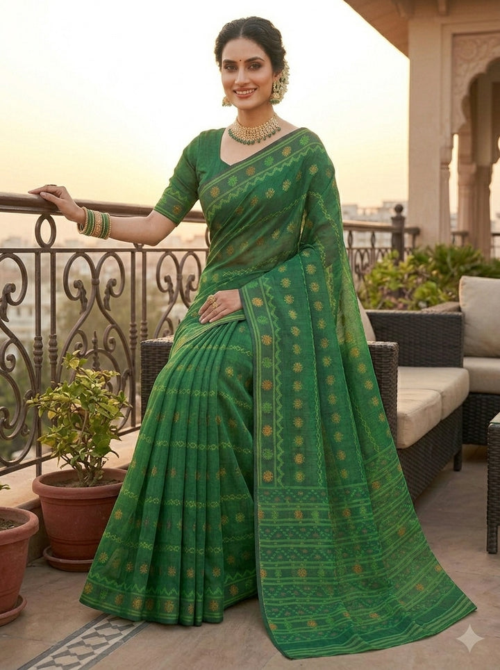 Nabanita Bengal Jamdani Saree