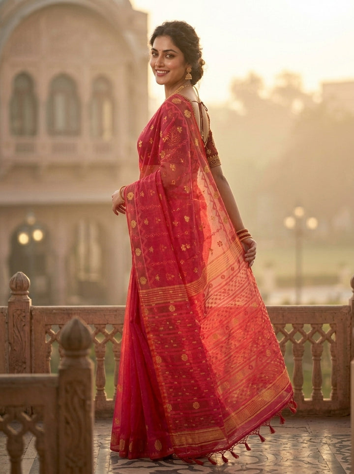 Nabanita Bengal Jamdani Saree