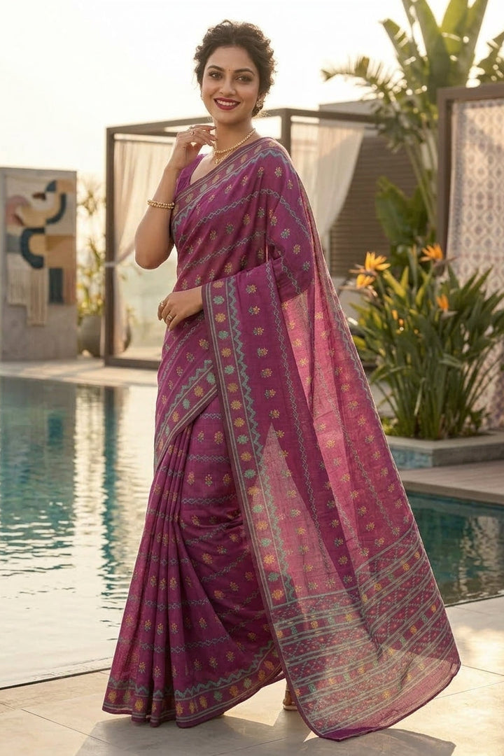 Nabanita Bengal Jamdani Saree