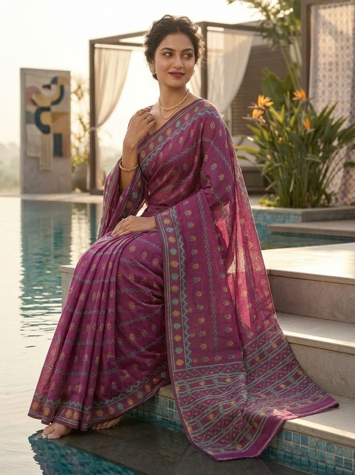 Nabanita Bengal Jamdani Saree