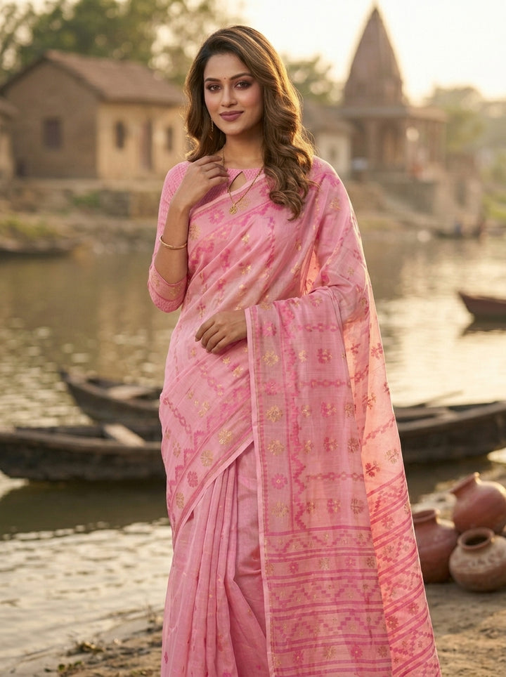 Nabanita Bengal Jamdani Saree