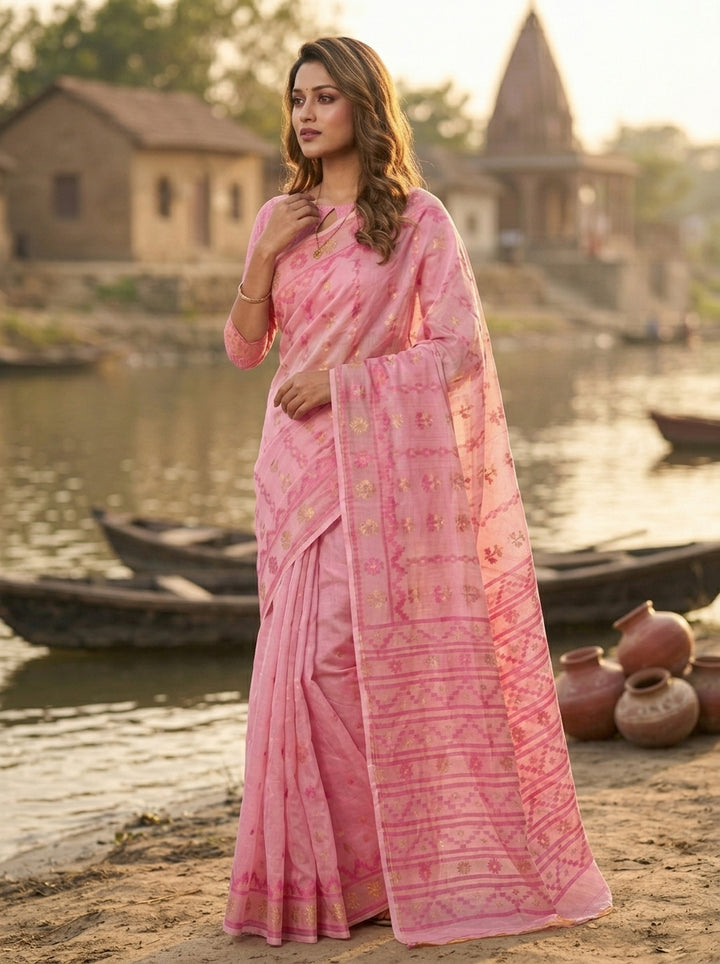 Nabanita Bengal Jamdani Saree