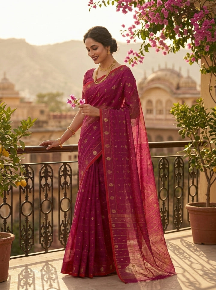 Nabanita Bengal Jamdani Saree