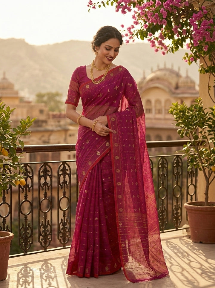 Nabanita Bengal Jamdani Saree