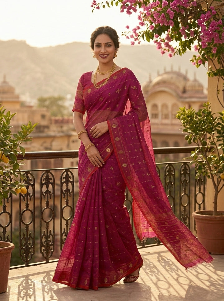 Nabanita Bengal Jamdani Saree