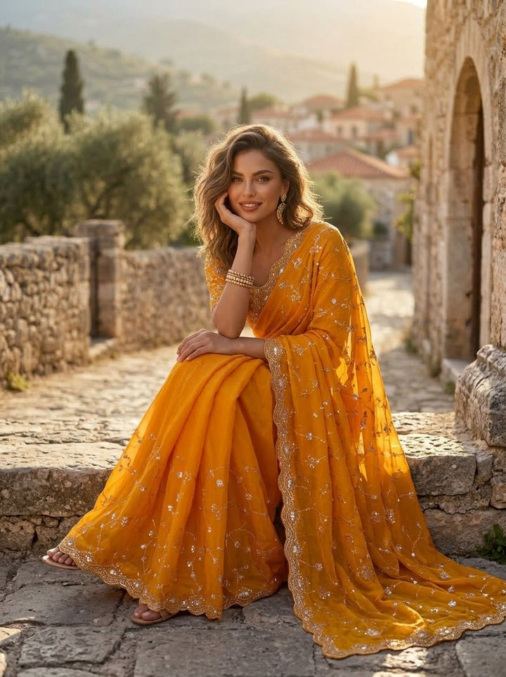 Radiant Royale Fendy Silk Saree