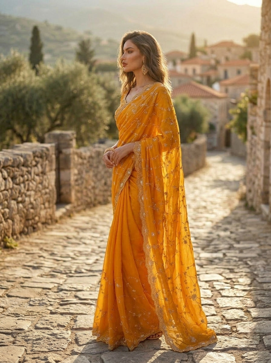 Radiant Royale Fendy Silk Saree