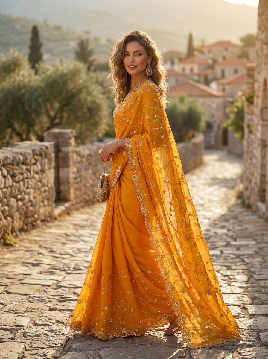 Radiant Royale Fendy Silk Saree