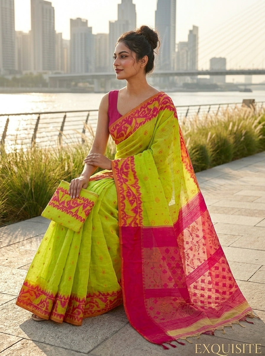 Nabarupa Bengal Jamdani Saree