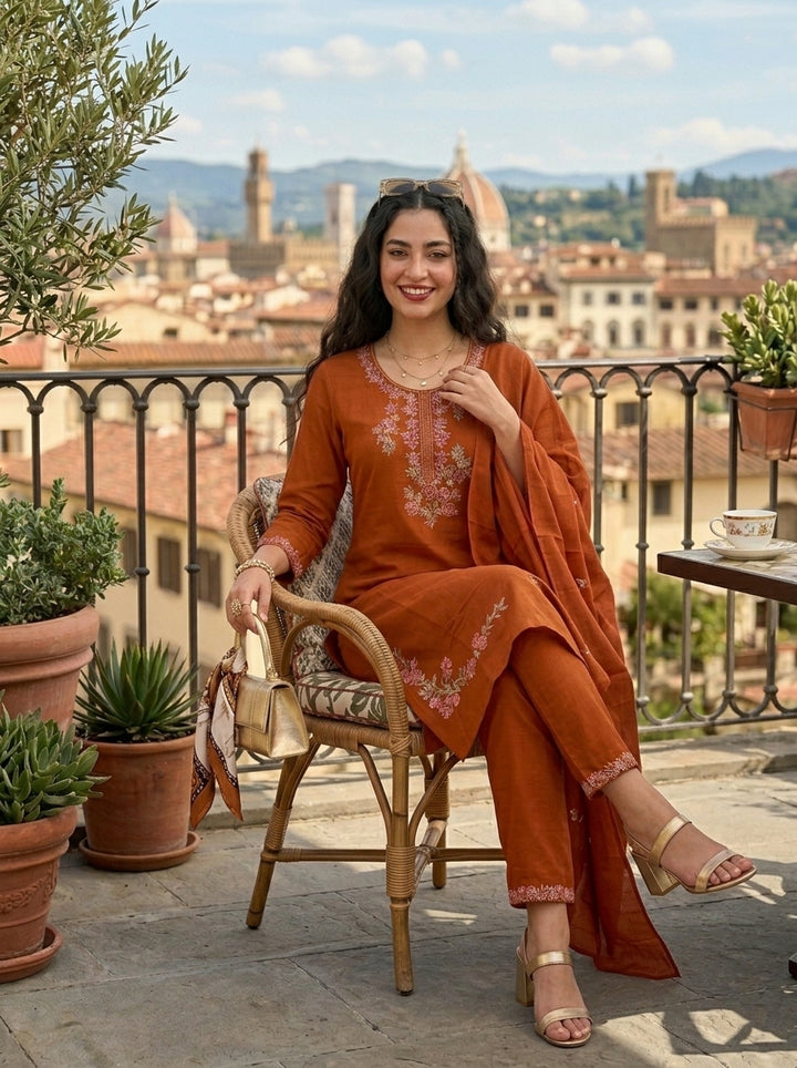 Tanurika Cotton(Kurti Set)