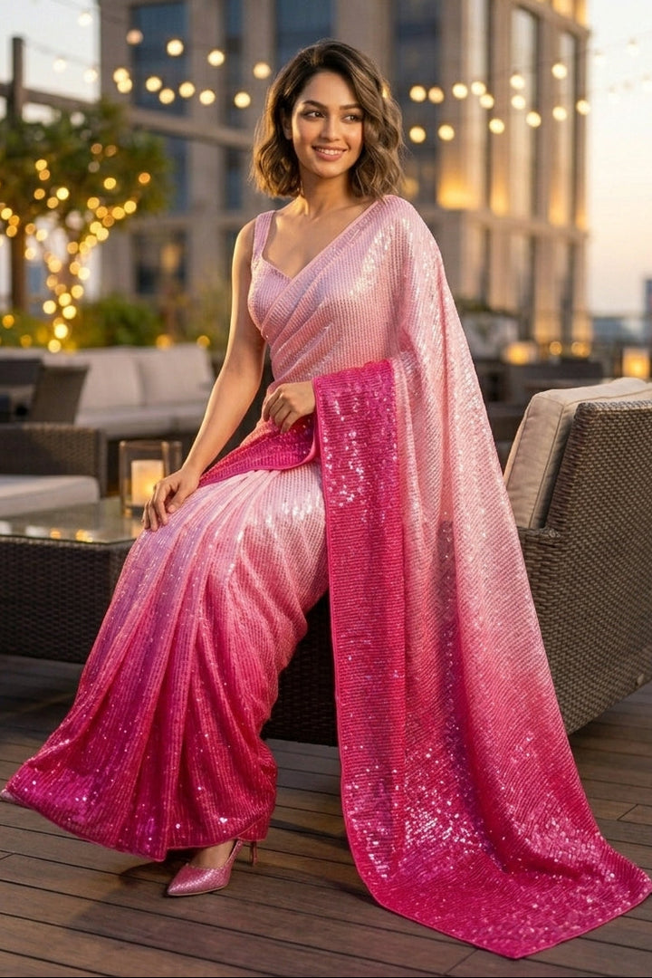 Actress Kajal Inspired Designer Saree