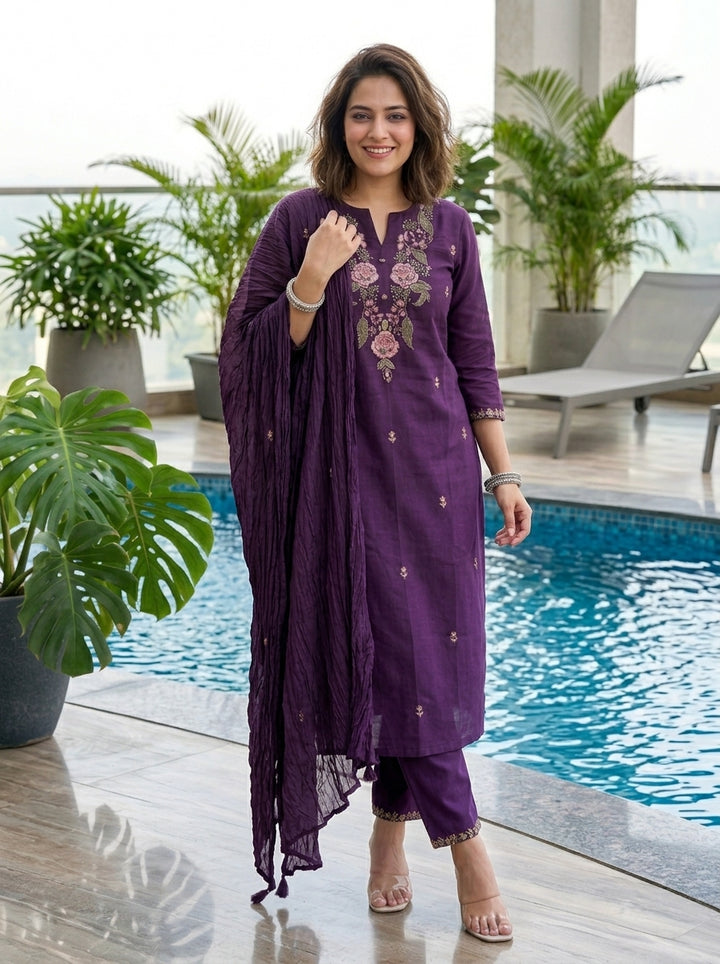 Meherbaan Cotton Kurti Set